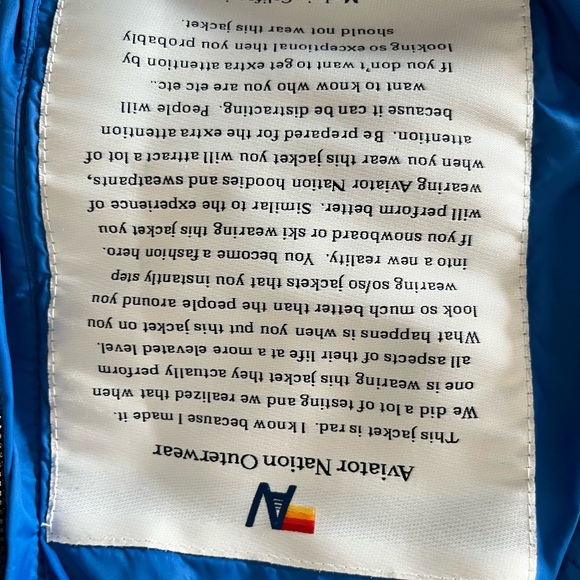 Transitional Weather Hero: Aviator Nation Puffer Vest with Retro Stripes - Picture 4 of 7